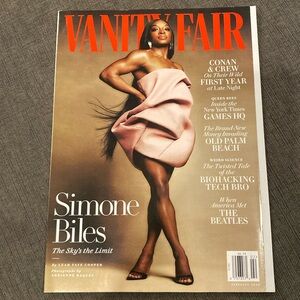 Vanity Fair Magazine - February 2024 - Simone Biles - NEVER READ!     olympics